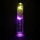 RealRock LED Vibrating Dildo – 18 cm (7″) – Clear — Photo 5