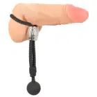 Rebel Heavy Rope Cock w Ball dzimumlocekļa gredzens ar bumbiņu – melns — Foto 8