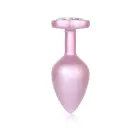 Jewellery Pearl Heart analinis kištukas – 8 cm (3.1″) – Skaidrus — Nuotrauka 4