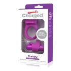 The Screaming O Charged CombO Kit #1 – uzlādējama vibrolode, gredzens un pirksta uzmava – violets — Foto 6