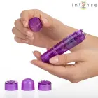INTENSE Kurt Mini Massager Purple 4 Interchangeable Heads 10.7cm — Photo 2