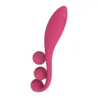 Satisfyer Tri Ball 1 elastīgs vibrators – 23.5 cm (9.25″) – sarkans — Foto 4
