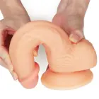 LoveToy The Ultra Soft Dude – reālistisks dildo – TPE – miesas krāsa – 20,3 cm — Foto 11