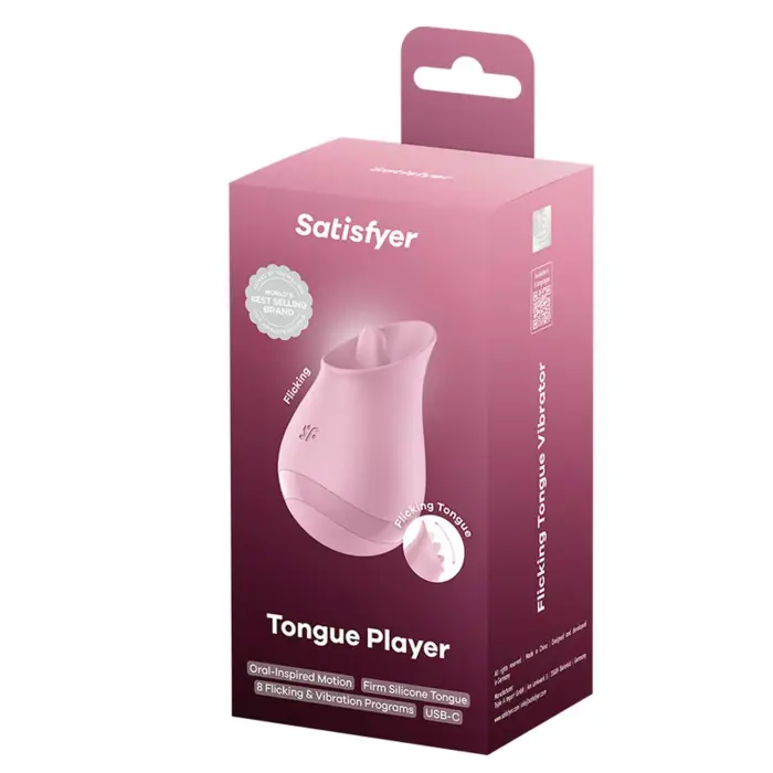 Satisfyer Tongue Player клиторальный стимулятор – фиолетовый