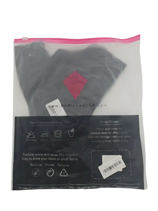 Suns Out Buns Out koķeti šorti – melni – M Foto 5