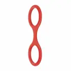 EasyToys гибкие силиконовые наручники – красные — Фото 2