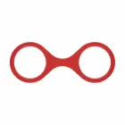 EasyToys гибкие силиконовые наручники – красные — Фото 1