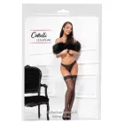 Cottelli LEGWARE Stockings Black 20 DEN Lace Top Hold-Up 5 Size — Photo 1