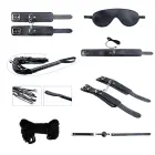 Secret Desires Black BDSM Kit 8pcs Photo