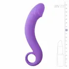 EasyToys silikona prostatas masieris – 13 cm – Violets — Foto 4