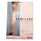 Be Wicked Keep A Secret kojinės iki šlaunų – kūno spalva – One size — Nuotrauka 5