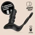 CRUSHIOUS CRIXUS prostatos vibratorius su nuotolinio valdymo pulteliu – 14.5 cm – Juodas — Nuotrauka 8