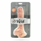 Get Real divslāņu Intimate Machine dildo – 25.5 cm (10″) – miesas krāsa — Foto 3