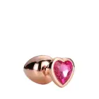 GLEAMING LOVE ROSE GOLD PLUG SMALL – 7.1 cm (2.8″) – Daugiaspalvis Photo