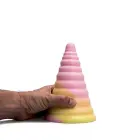 Kiotos Revolt Pink Smash 23 – silikona anālais aizbāznis – 18,5 cm — Foto 3