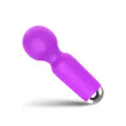 Uzlādējams mini vibrators – violets — Foto 2