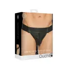 Plain Front With Zip Jockstrap – Black – L/XL — Photo 1