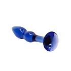 Gallant stikla dildo – 20 cm (7.9″) – Zils — Foto 5