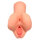 PDX Plus Pick Your Pleasure St - Realistic Vagina/Anus Masturbator – 16.5 cm – Skin — Photo 3