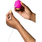 ROMP Rose gaisa pulsa klitora stimulators – rozā — Foto 4