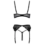 Cottelli LINGERIE Hebe Lingerie Set – Black – 80B/M — Photo 7