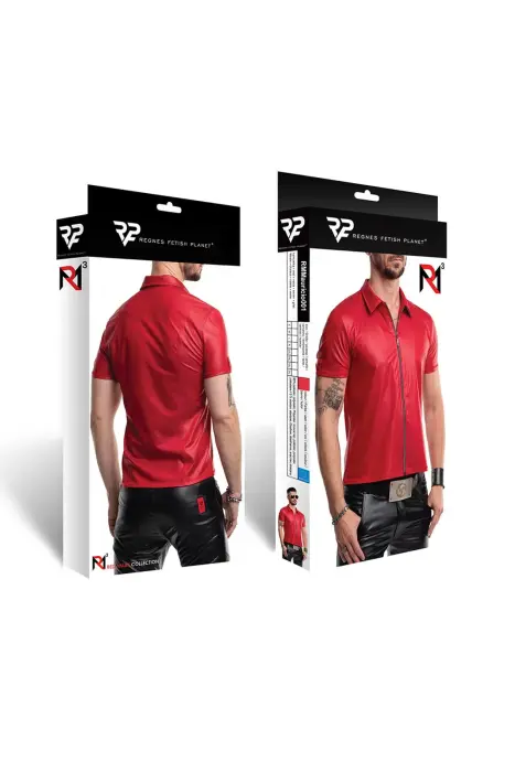 RFP Regnes Fetish Planet Mauricio polo shirt – red – XXL
