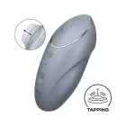 Satisfyer Tap & Climax 1 вибратор – синий/серый — Фото 2