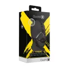 Shots Ouch! Adjustable Leather Head Harness with Breathable Ball Gag – Black — Photo 2