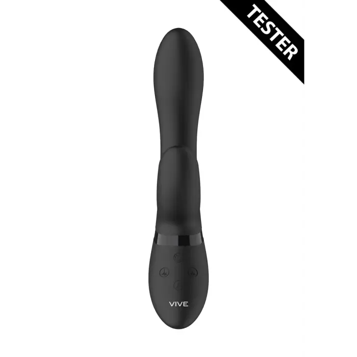 Kyra Pulse клиторальный кролик-вибратор – 18 cm (7″) – черный