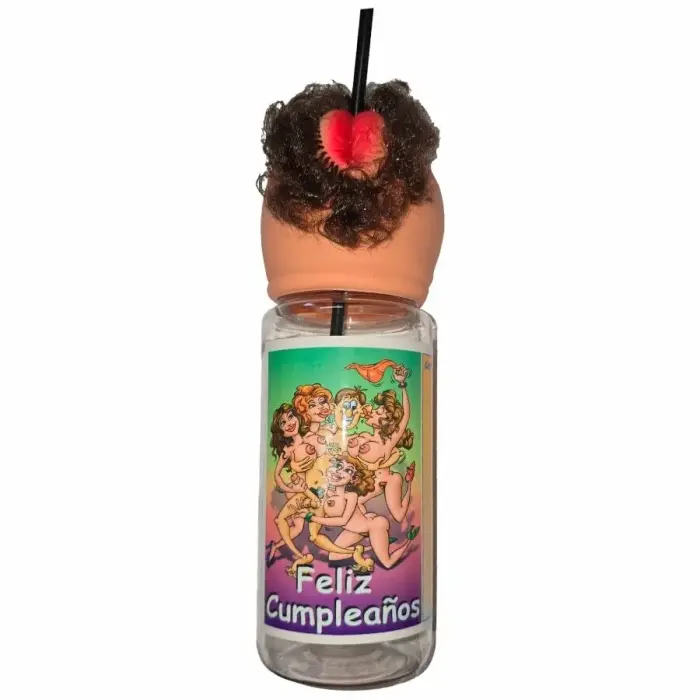 Diablo Picante Decorative Lips Bottle 750ml - Unique Party Edition