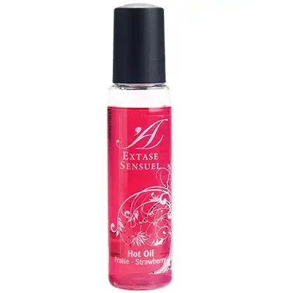 Extase Sensual Strawberry Heating Massage Oil – 35 ml