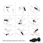 Limonster Vibrating Anal Plug – Black — Photo 6
