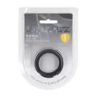 LEVELZ Silicone Ball Strap S 34mm Black – Anatomically Shaped Ring — Photo 1