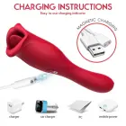 BIG MOUTH Rechargeable Clitoral Stimulator – Pink — Photo 13