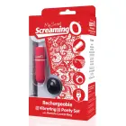 The Screaming O Charged Remote Panty System valkājams vibrators – sarkans — Foto 4