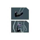 JOYDIVISION XPANDER X4+ Rechargeable Dildo – 9.5 cm (3.7″) – Black — Photo 2