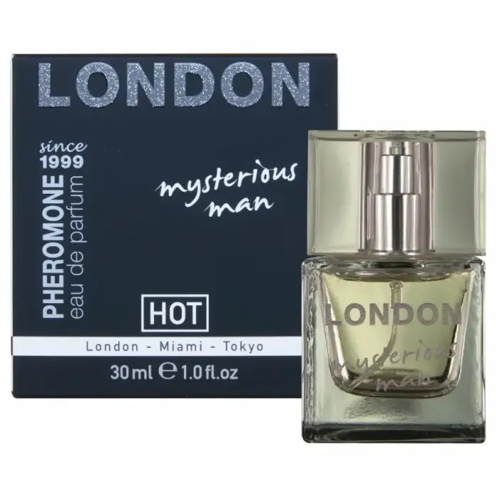 HOT London Mysterious Man feromonu smaržas – 30 ml