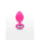 Deimantinis analinis kištukas M – 15 cm (6″) – Rožinis Photo