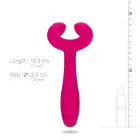 Divpusējais pāru vibrators – melns — Foto 10