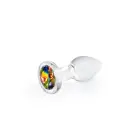 Crystal Desires Rainbow Gem Anal Plug – S — Photo 1