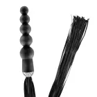 MARTINET ar rožukroņu rokturi anālais spraudnis – 19 cm (7.5″) – Melns — Foto 3