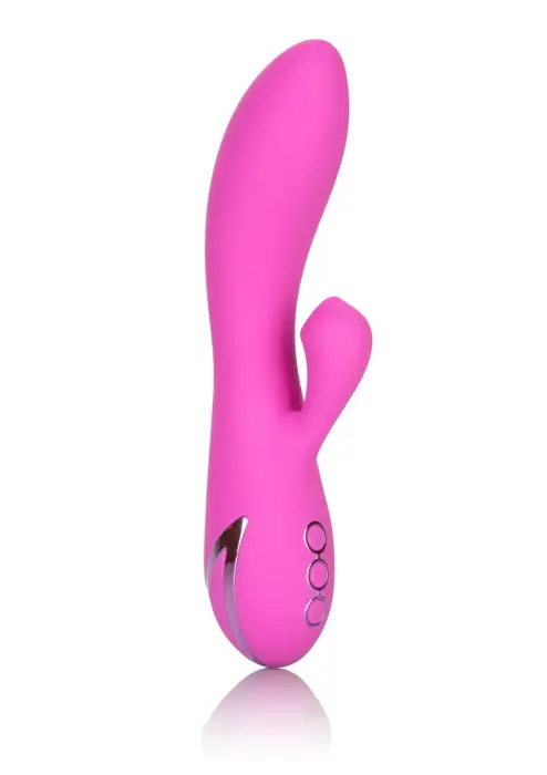 Malibu Minx кролик-вибратор с функцией всасывания – розовый