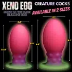 Creature Cocks Xeno Glow-in-the-Dark Egg XL – Pink — Photo 6