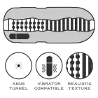 Sex In A Can Anus Stamina Tunnel - Vibrating — Photo 3