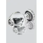 Brilliant Clear Glass Anal Plug — Photo 3