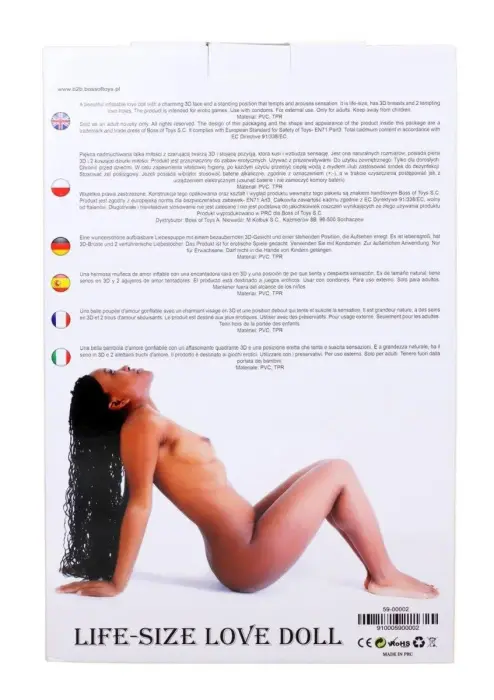 Alecia 3D piepūšamā mīlas lelle – vibrējoša Foto 11