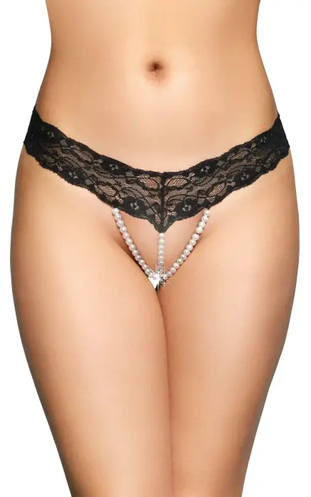 G-String 2491 стринги – чёрные – M/L