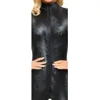 Cottelli PARTY kombinezonas Jumpsuit Snake – pilkas gyvatės raštas – L — Nuotrauka 8