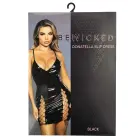 Be Wicked Donatella dirbtinės odos suknelė – juoda – M — Nuotrauka 5