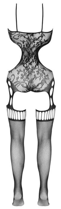 Cottelli FANTASY tīkliņa bodijs ar atvērtu starpkāju – S/L Foto 6